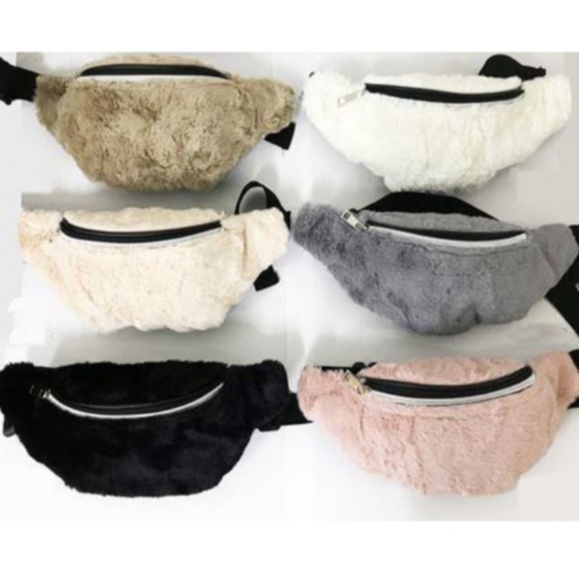 fur fanny pack